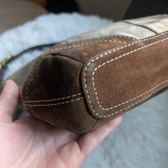 Coach Patchwork Leather Shoulder Bag*see Callouts - Picture 8 of 14